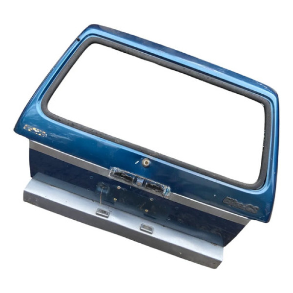 Tampa Traseira Porta Malas Fiat Elba 1986 1987 1988 1989 Azul