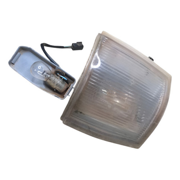 Lanterna Pisca Lateral Dianteiro Esquerdo Fiat Uno 84 90 04 Prateado