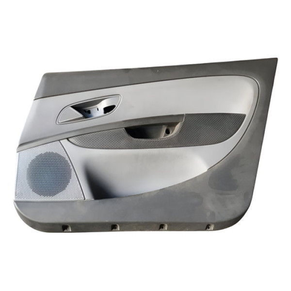 Forro Porta Fiat Linea Dianteiro Direito 735467329 2012 2013 Prateado