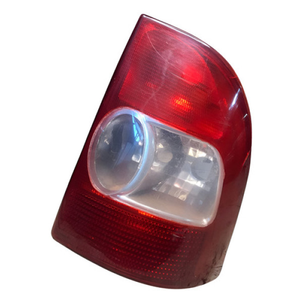 Farol Lanterna Traseira Direita Fiat Strada 2002 2003 2004 Direito/passageiro Branco
