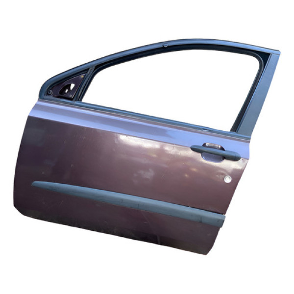 Porta Dianteira Esquerda Fiat Stilo 2004 2005 2006 2007 2008 Dianteira Esquerda Vinho