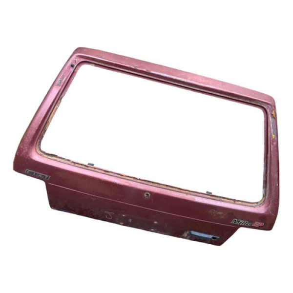 Tampa Traseira Porta Malas Fiat Uno 1996 1997 1998 1999 2000 Vermelho