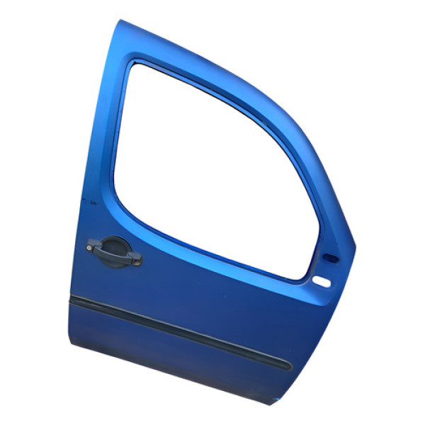 Porta Dianteira Direita Fiat Doblo 2004 2005 2006 2007 2008 Dianteira Direito Azul