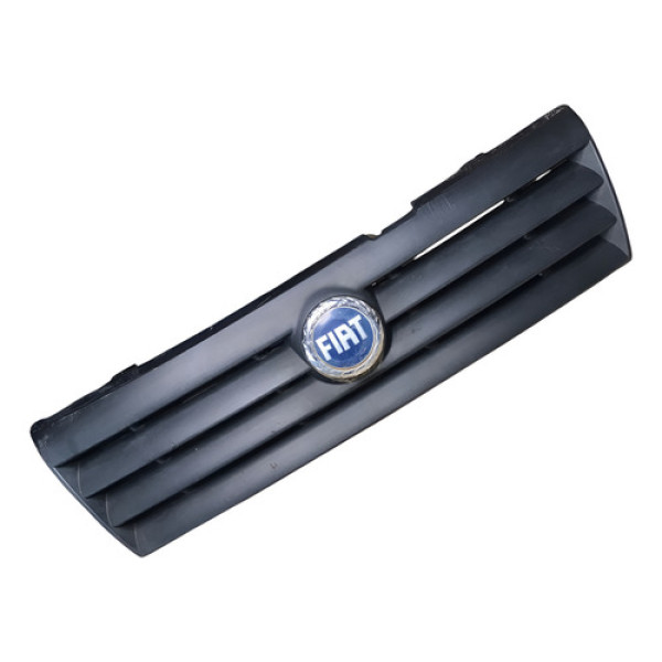 Grade Dianteira Parachoque Fiat Uno 2006 2007 2008 2009 2013 Preto Plástico