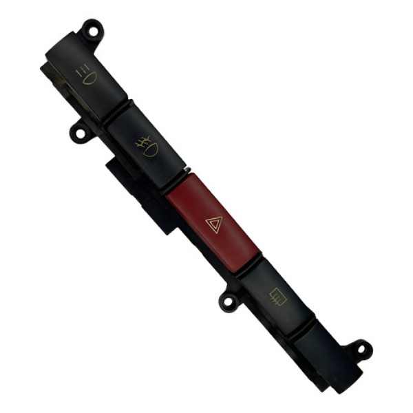 Botão Pisca Alerta Farol Milha Palio Wekeend Idea 2010 2015 Preto