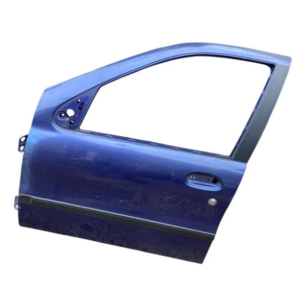 Porta Dianteira Esquerda Fiat Palio Weekend Stile 2000 2001 Dianteira Esquerdo Azul