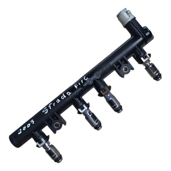 Flauta Bico Injetor Fiat Strada Palio Siena Fire 1.3 2002 03