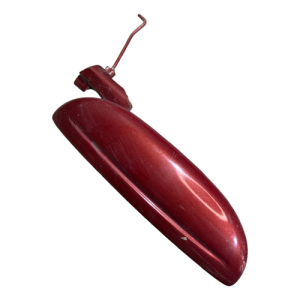 Maçaneta Porta Dianteira Direita Fiat Palio 1998 1999 2000 Vermelho Dianteira