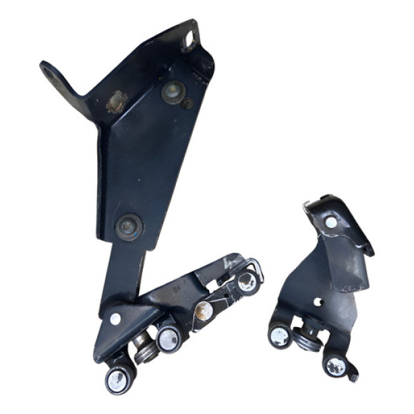 Kit Guia Porta Lateral Correr Direita Doblo 2004 2005 2006 Preto