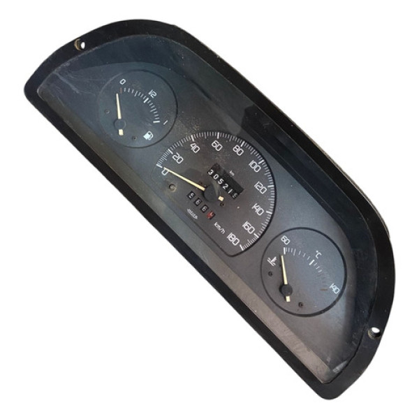Painel Instrumento Fiat Uno Elx Elba 6047240050 1988 1989 90 Preto