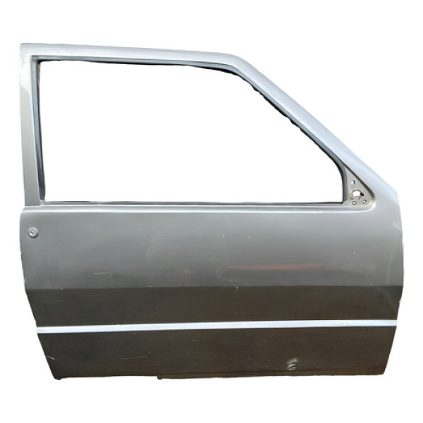 Porta Dianteira Direita Fiat Uno 1989 Premio Elba Fiorino Dianteira Dereita Cinza